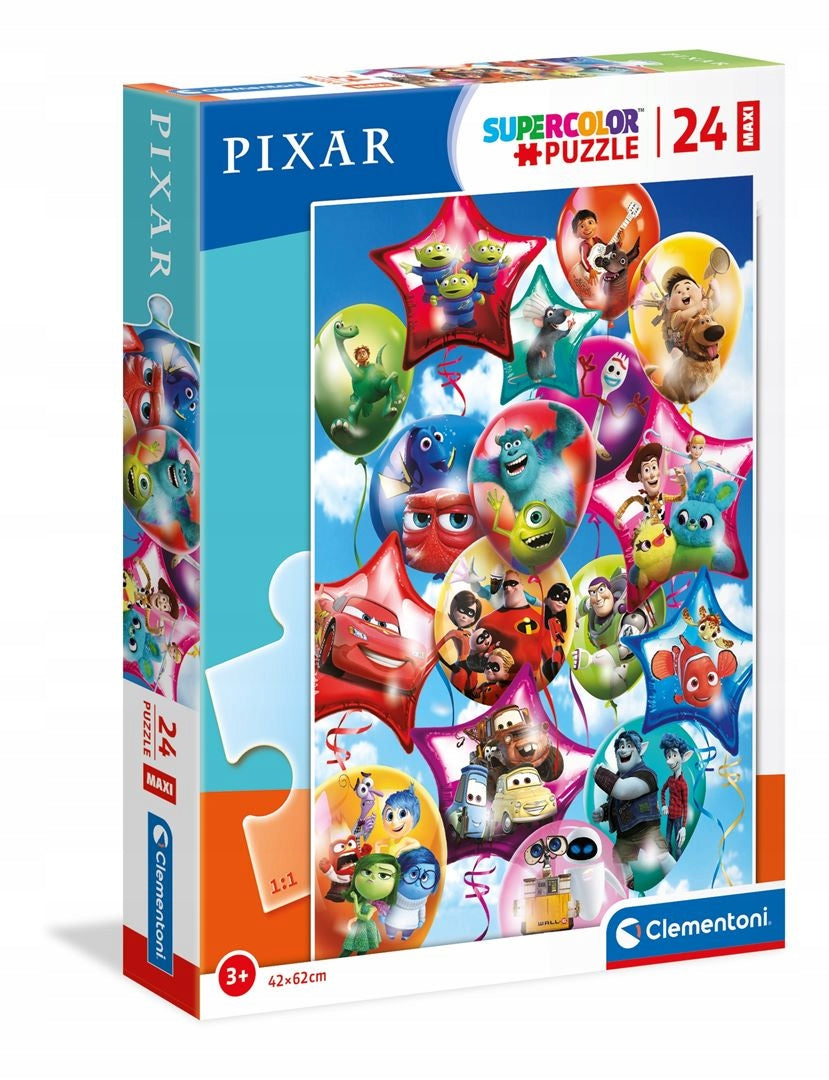 Clémentoni. Пазл 24 MAXI art.24215 "Disney Pixar. Voiture"