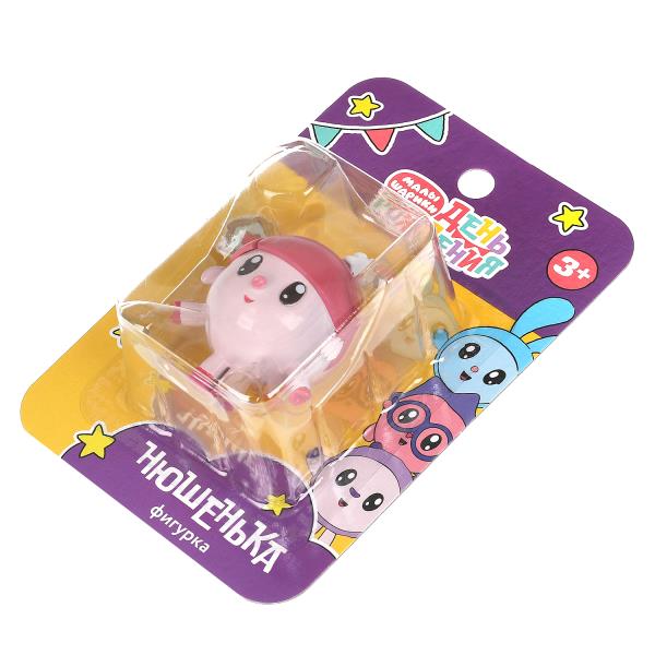 Фигурка 6 см Малышарики Нюшенька, блист ИГРАЕМ ВМЕСТЕ в кор.8*10шт