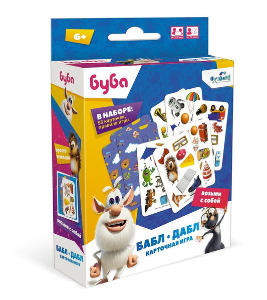 Буба. Настольная игра. Бабл-дабл,07178