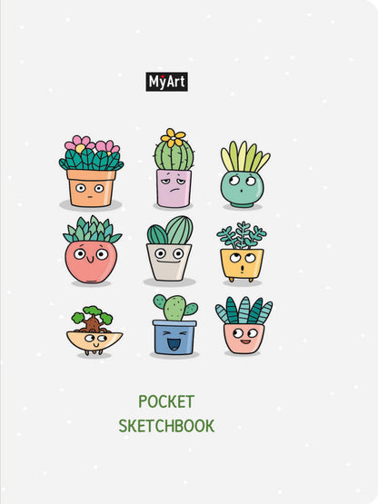 MyArt. Pocket СКЕТЧБУК. РАСТЕНИЯ