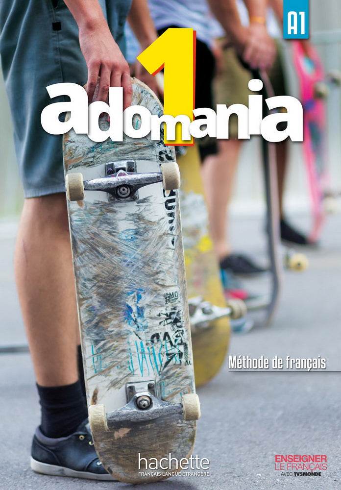 Adomania 1 Livre de niveau +CD-ROM audio et vidéo'