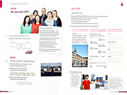 Schritte international Neu 1 KB+AB+CD zum AB