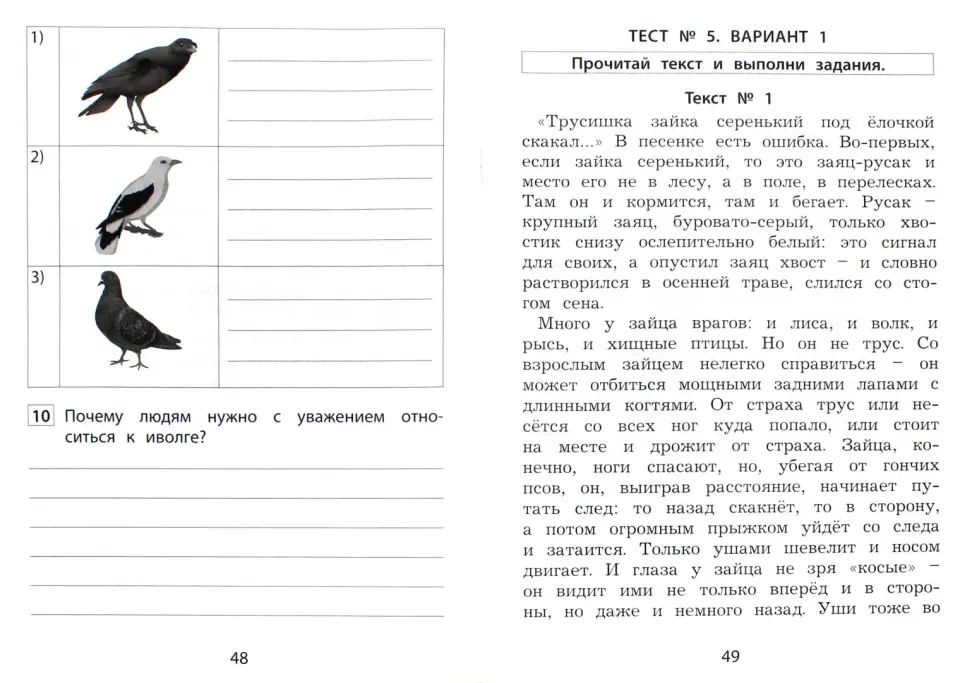 Долгова. Чтение. 2 класс. Диагностика читательской компетентности. (ФГОС)