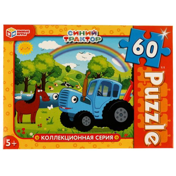 Синий Трактор. Série de collection. Пазл классический в коробке. 60 pièces. Умные игры в кор.24шт