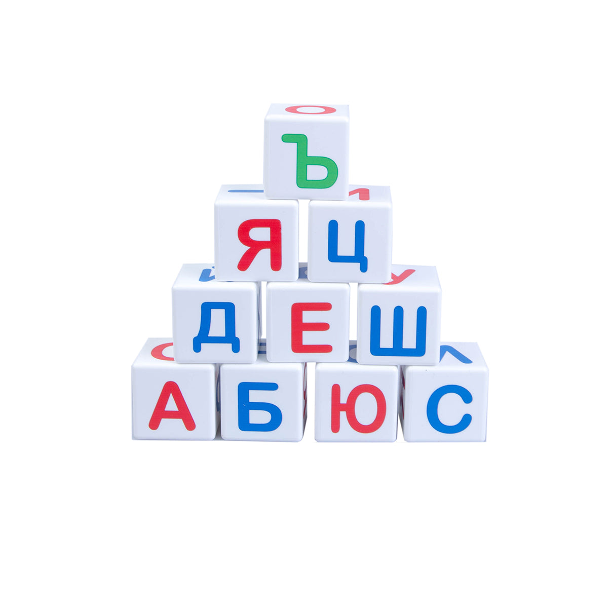 Кубики "Учись играя. Азбука" 12 шт (sans obклейки) art.00710