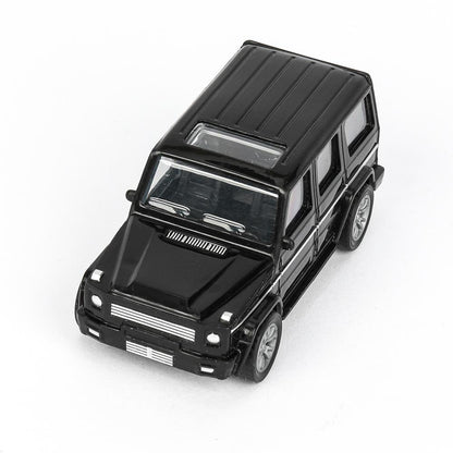 Машина пластик MERCEDES-BENZ G-CLASS 10,5 см, инерц, черный, кор. - в кор.2*120шт