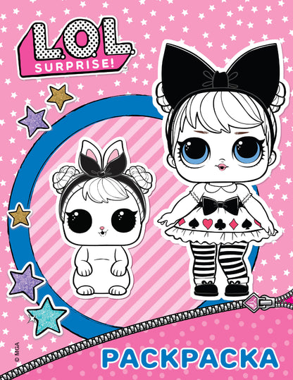 MDR Surprise. Раскраска (розовая)