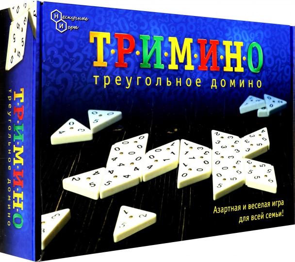 Игра "Тримино" (треугольное домино) арт.7059 /14 - c 05 сентября