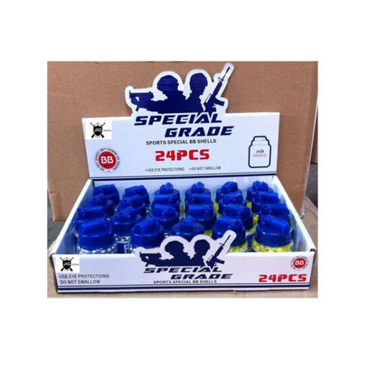 ПУЛЬКИ (300ШТ) ЦВЕТ В АССОРТ. JDD В БАНКЕ В ДИСПЛЕЕ УП-24ШТ в кор.18уп