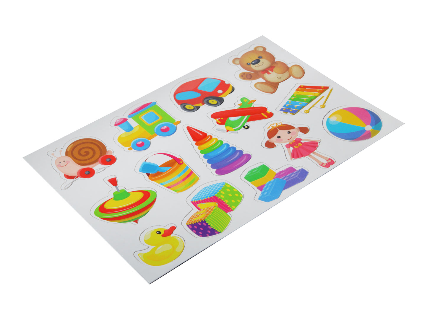 Игра магнитная "Игрушки". Серия Магнитные истории (европодвес, 4х20шт)