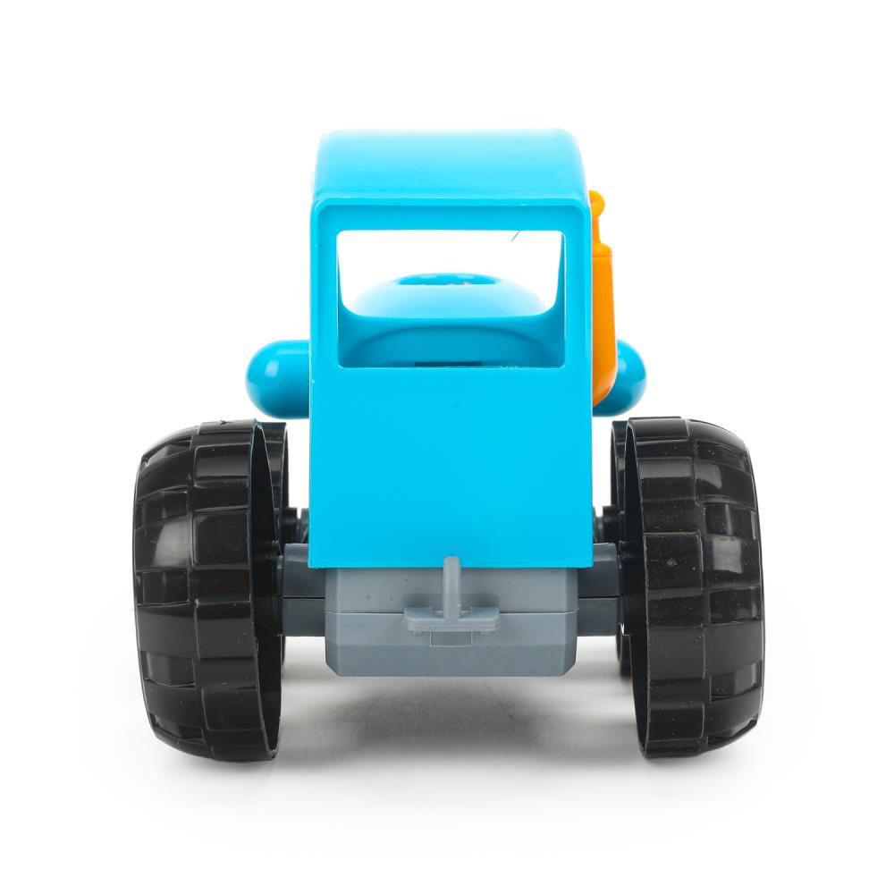 Конструктор с отвёрткой СИНИЙ ТРАКТОР, 17 дет. Город мастеров в кор.2*60шт