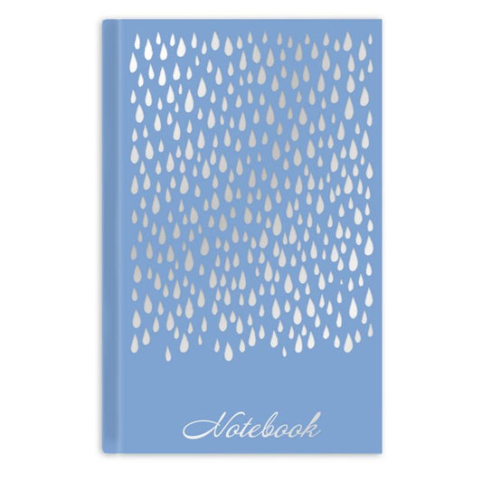 Записная книжка 96л,А6+,СЕРЕБРЯНЫЕ КАПЛИ,47887