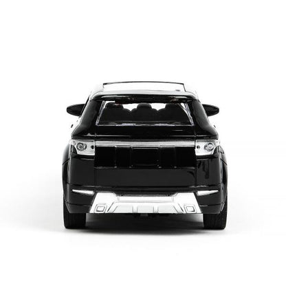 Машина р/у LAND ROVER range rover 24 см, черный, кор Технопарк в кор.2*12шт