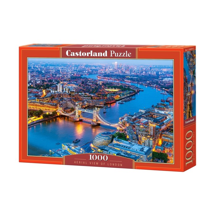 Пазл Castorland 1000 Londres avec votre plus grand budget, 1000 détails Castor Land