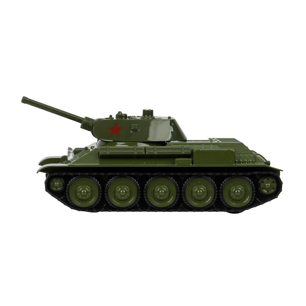 Machine en métal УРАЛВАГОНЗАВОД Т-90 ТАНК т-34 12 см,зеленый,звезда, кор. Parc technologique dans le cor.2*32шт