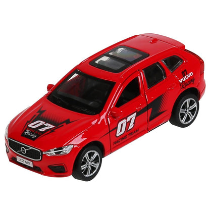 XC60-12SRT-RD 299806 Машина металл volvo XC60 R-DESING СПОРТ, дл 12 см, дв, баг, ин, крас, в кор. Те