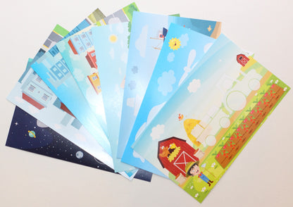 ИГРА МАГНИТНАЯ "ТРАНСПОРТ" СЕРИЯ МАГНИТНЫЕ ИСТОРИИ в кор.14шт