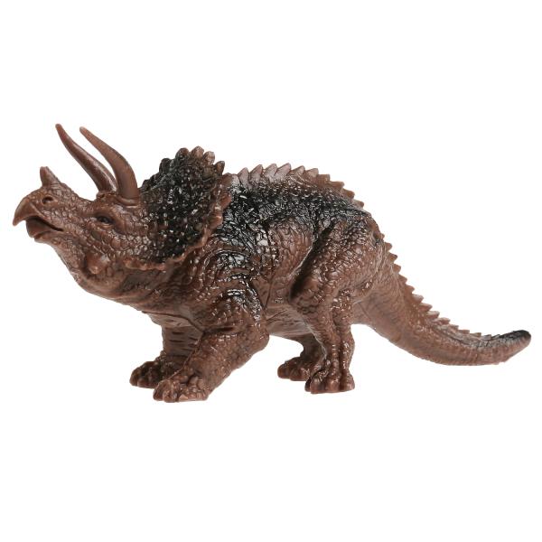 Jeu de dinosaures en plastique, 4 pièces dans un paquet. (русс. уп.) Играем вместе в кор.2*60наб