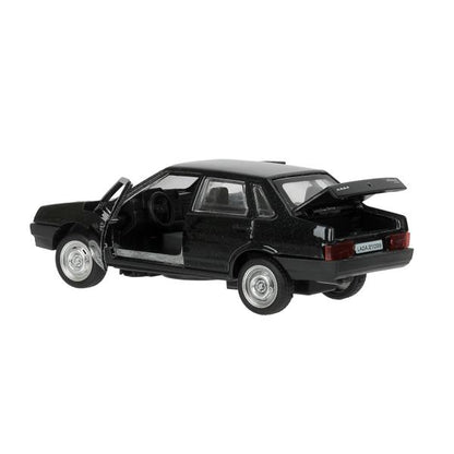Machine en métal pour porte-bagages LADA 21099 ", 12 cm, extérieur, sac, ordinateur, noir, cor. Technoparc, cor. 2 x 36 pouces