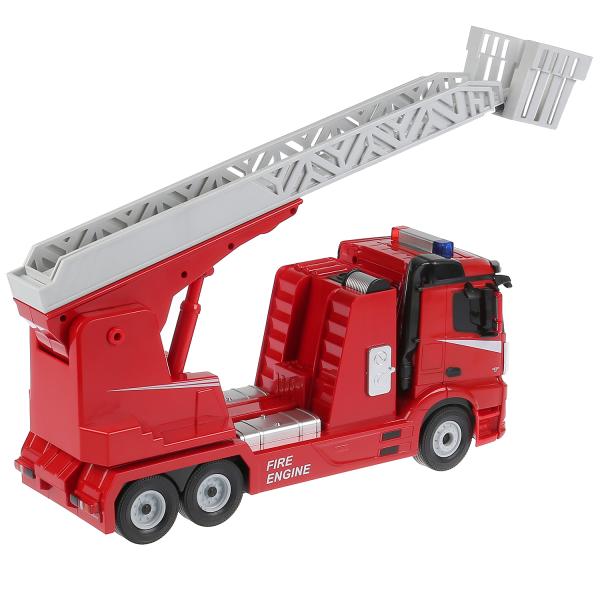 Машина р/у Mercedes-benz пожарная охрана 1:24, свет+звук, подвиж. элементы в кор. Rastar в кор.4шт