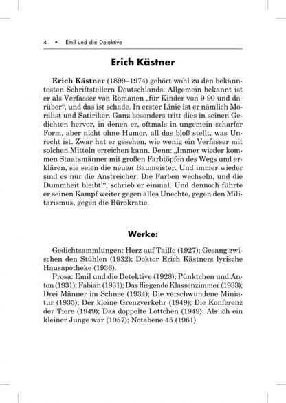 Эмиль и сыщики = Emil und die detective: книга для чтения на немецкомком языке