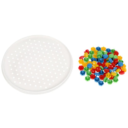 Mosaïque en plastique. МиМиМишки. 80 dollars. 4 jours. Круглая. Diamètre 185mm. Умные игры в кор.24шт