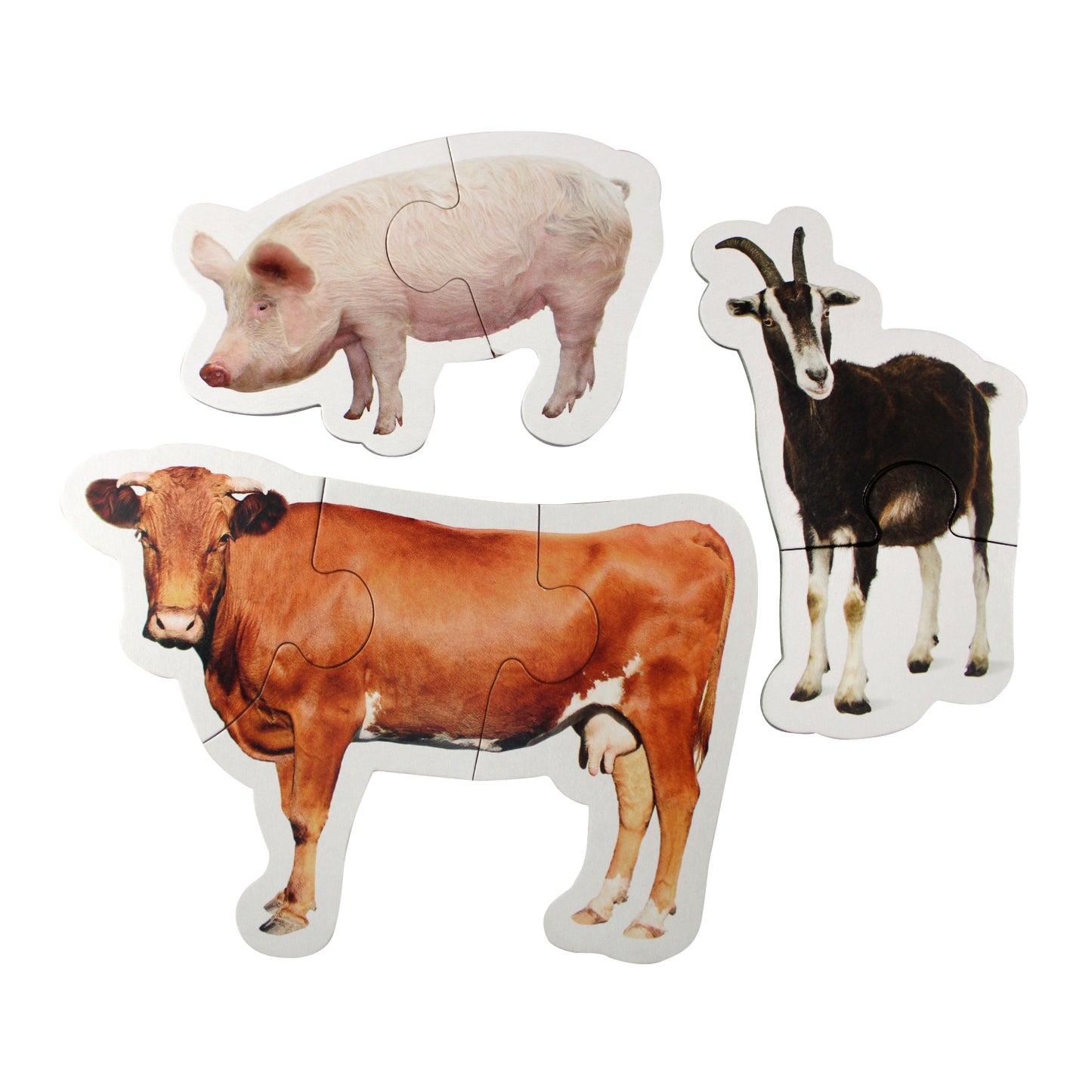 ДК.Пазлы Maxi "Домашние животные" 14 эл art.02642