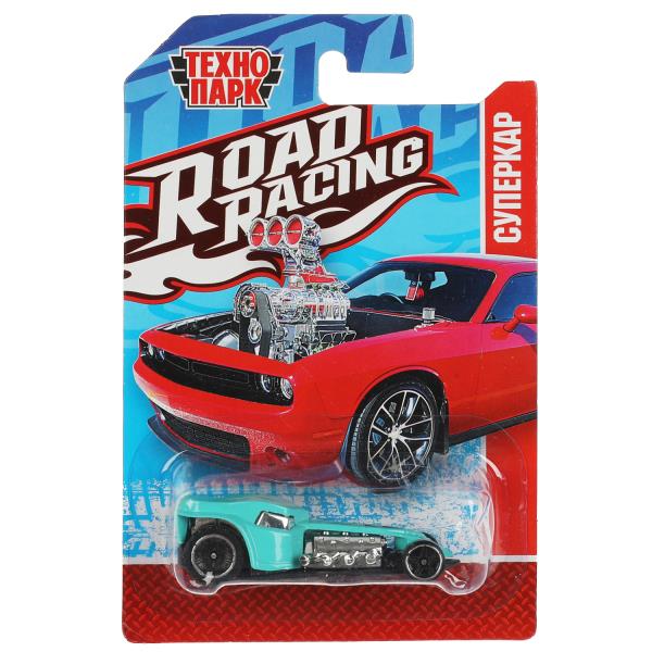 Machine en métal ROAD RACING SUISSE 7,5 cm, dans un assortiment, en blister. Parc technologique en cor.2*288шт