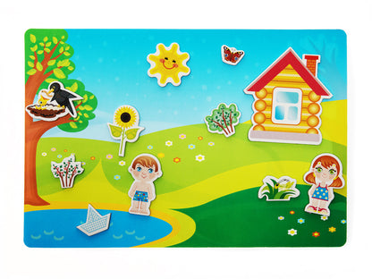 01542 Histoire magnétique. La ville de Brême