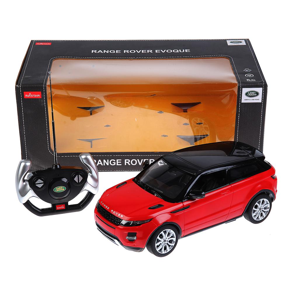 МАШИНА Р/У RASTAR RANGE ROVER EVOQUE 1:14 СО СВЕТОМ, ЦВЕТ В АССОРТ. В КОР. в кор.6шт