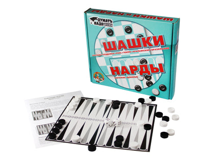 Шашки/нарды (малые) арт.104