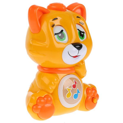 Кошечка смена эмоций 50 веселых песен, звуков и фраз, световые эффекты в кор. "Умка" в кор.48шт