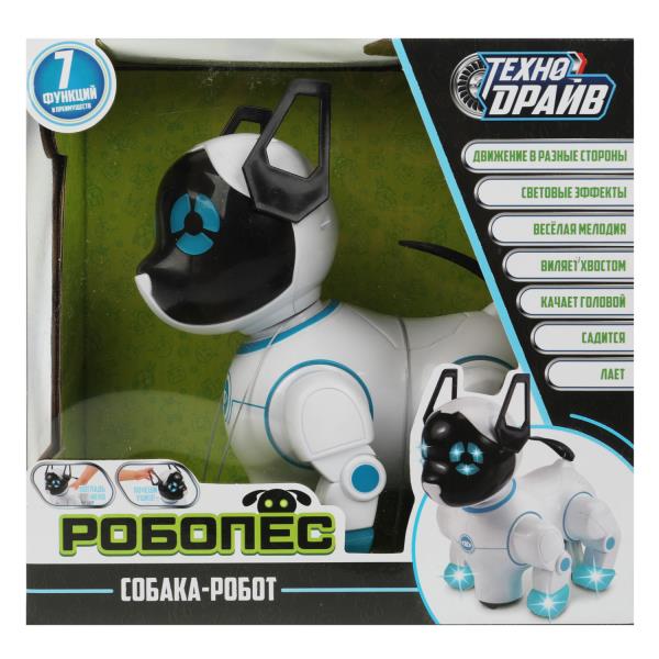 Robot "robopes" en noir et blanc, en cor.25*24*15,3 cm, ТЕХНОДРАЙВ en cor.2*12шт