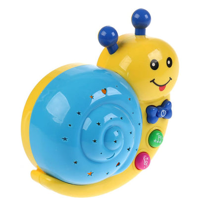 Музыкальный ночник-проектор ТМ Умка "Улитка" на бат. руссифиц. на карт. (русс. уп.) в кор.2*48шт