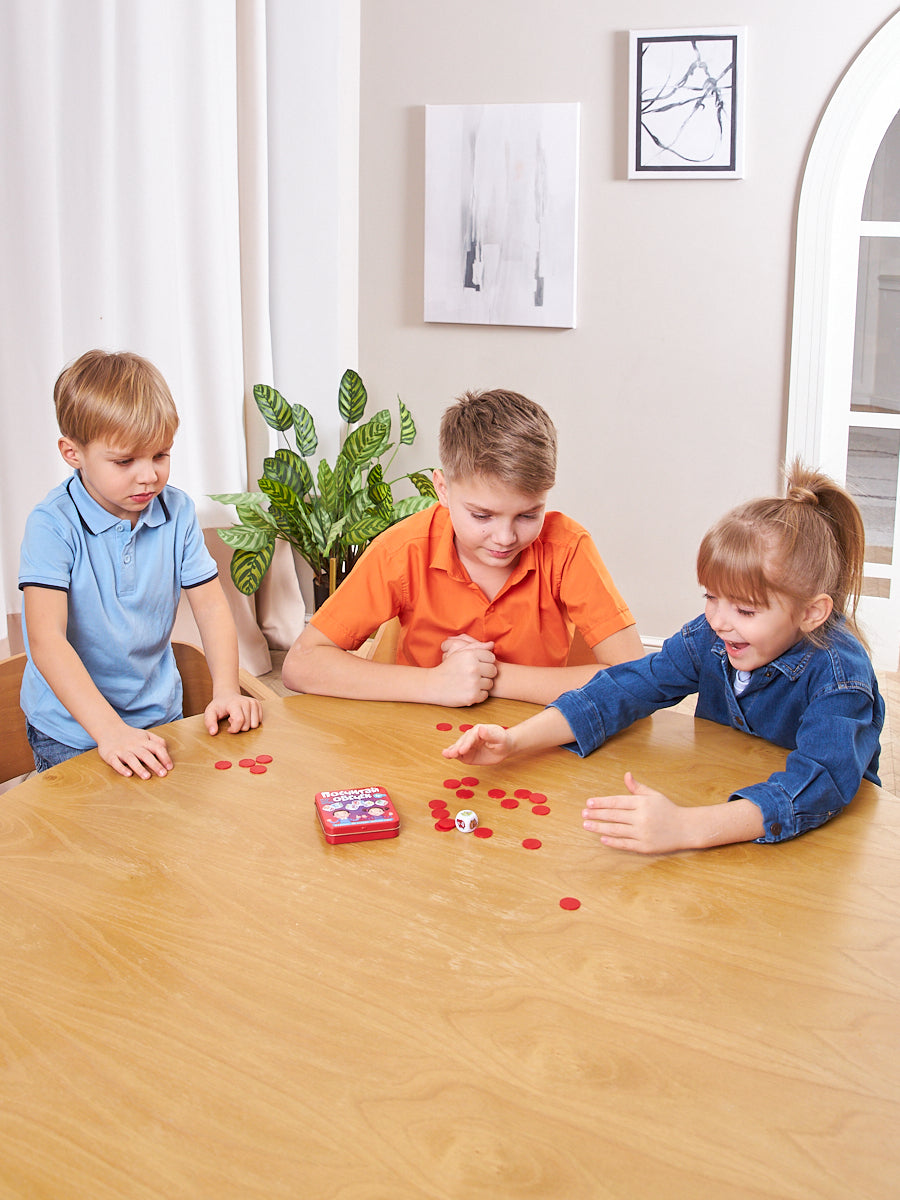 ИГРА НАСТОЛЬНАЯ "ПОСЧИТАЙ ОВЕЧЕК" (ЖЕСТЯНАЯ КОРОБОЧКА) в кор.42шт