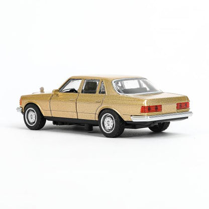 Modèle métallique MERCEDES-BENZ w116 12,5 cm, double parc technologique, couleur 2x120 pouces