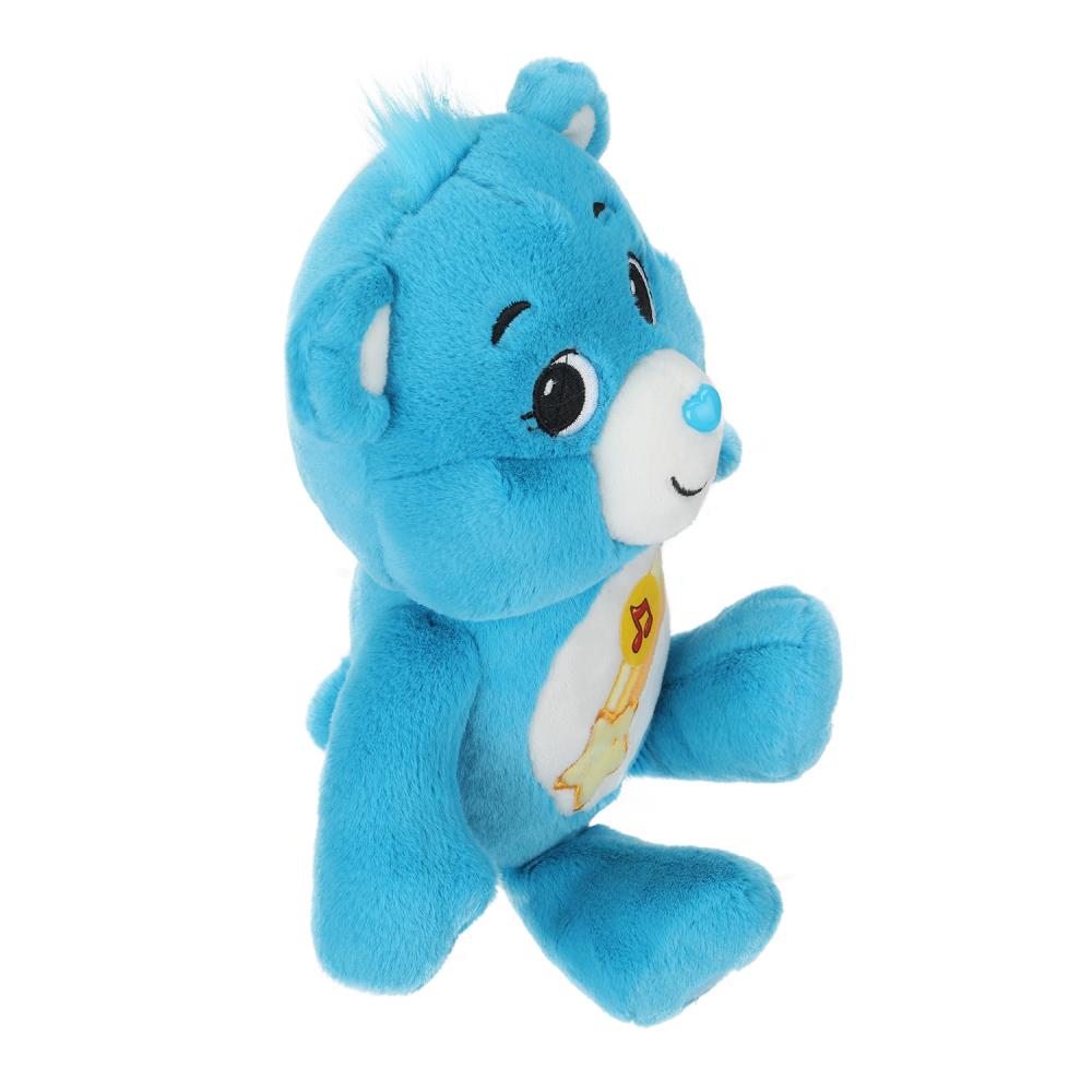 Игрушка мягкая мишка голубой 20см, озвуч Добрые игрушки в кор.24шт