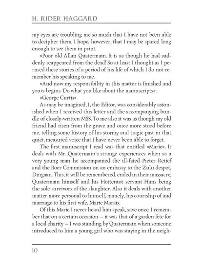 Marie = Мари: на англ.яз. Haggard H.R.