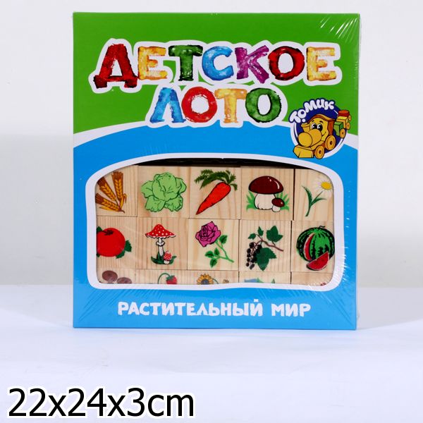 Лото Томик "Растительный мир" арт.6-2222-1 /20