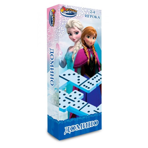 Настольная игра домино, кор.5*12*2см ИГРАЕМ ВМЕСТЕ в кор.2*180шт