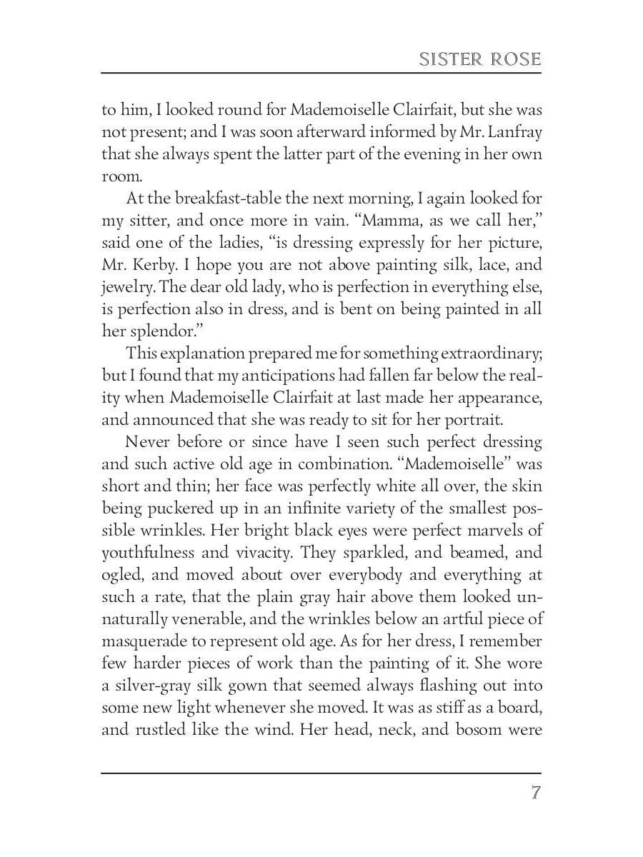 Sœur Rose = Сестра Роза: кн. en anglais