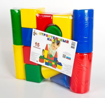Constructeur de matériaux plastiques de 15 éléments