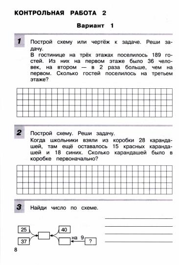 Математика 4кл [Контрольные работы]