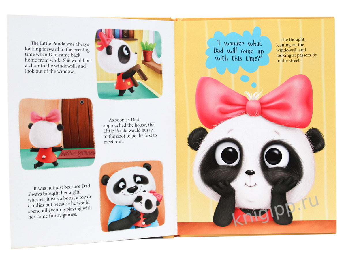 The Little Panda and Dad's present (Пандочка и папин подарок, мелов. 215х290)