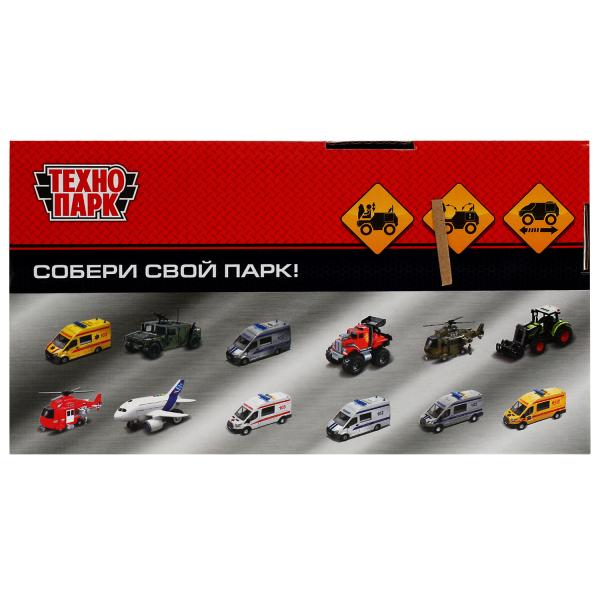 2009A450-R 337973 Модель пластик МАРСОХОД 16 см, дверь, инерц., подвиж. дет., кор. Технопарк в кор.2