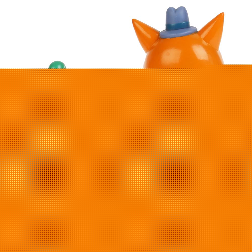 Игрушка пластизоль для ванны Капитошка Три Кота папа и Компот, 2шт., сетка (русс.уп.) в кор.50шт