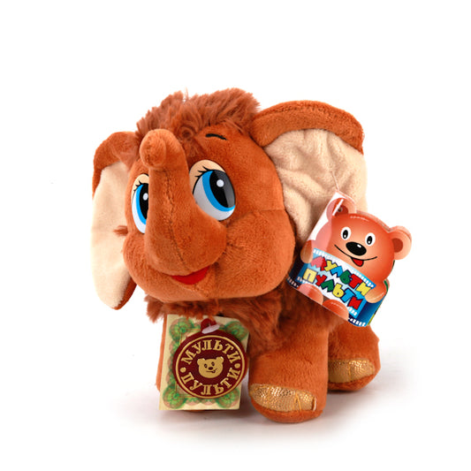 V39017/20 236012 МЯГКАЯ ИГРУШКА "МУЛЬТИ-ПУЛЬТИ" МАМОНТЕНОК ИЩЕТ МАМУ. МАМОНТЕНОК 20СМ, РУСС. ЧИП В