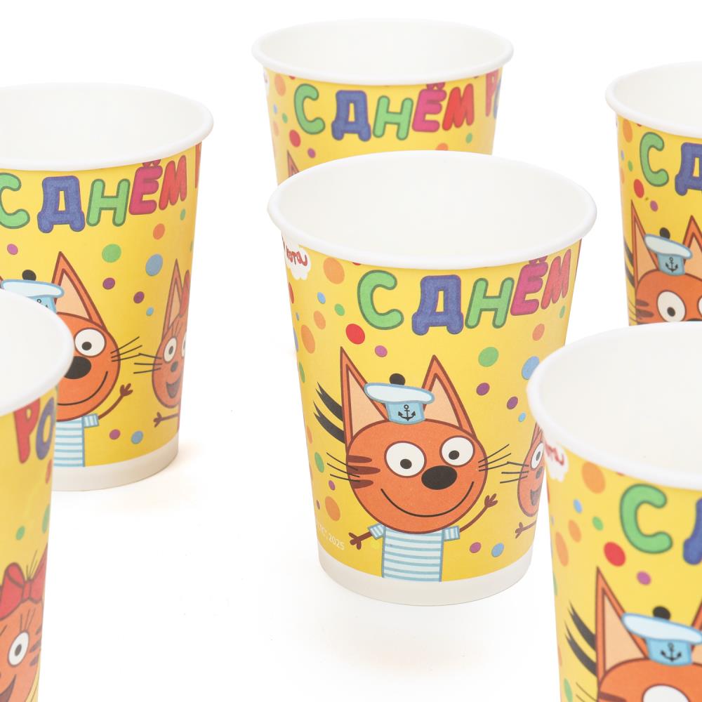 Boîtes à provisions ТРИ КОТА, 6 pièces, trois pièces CHУДО ПРАЗДНИК в кор.96наб