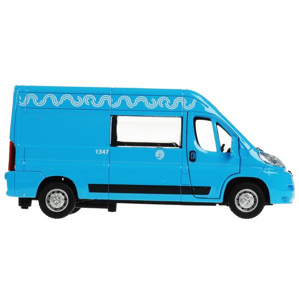 Technoparc. Modèle "Citroen Jumper Metropolis" 14 cm, porte, sac, ordinateur, siniй art.JUMPER-14MOS-BU (72)