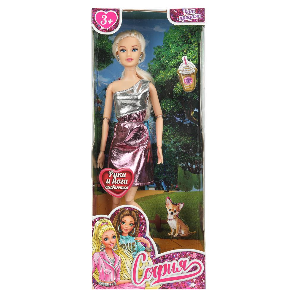 Кукла 29см София, руки и ноги сгиб., кор. КАРАПУЗ в кор.24шт
